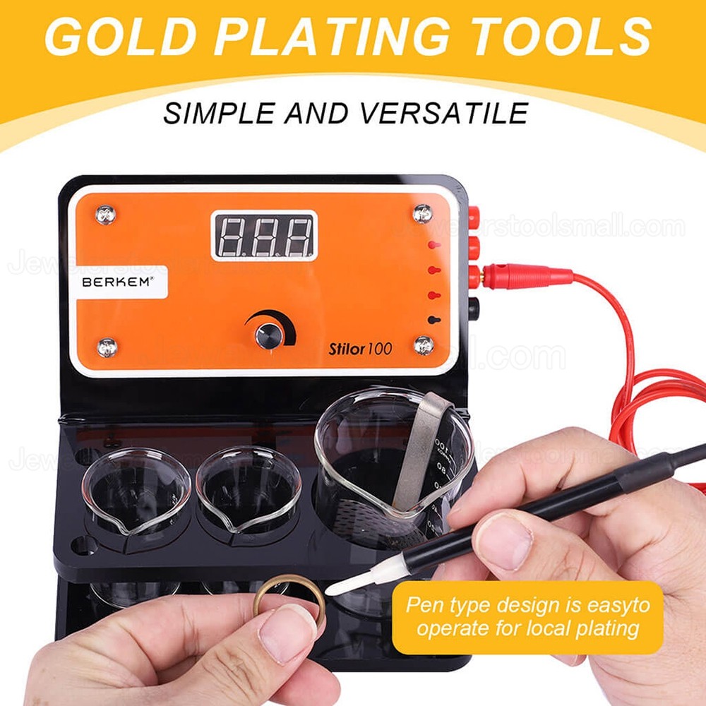 Jewelry Making Plating Machine Pen Type Gold Silver Electroplating Device